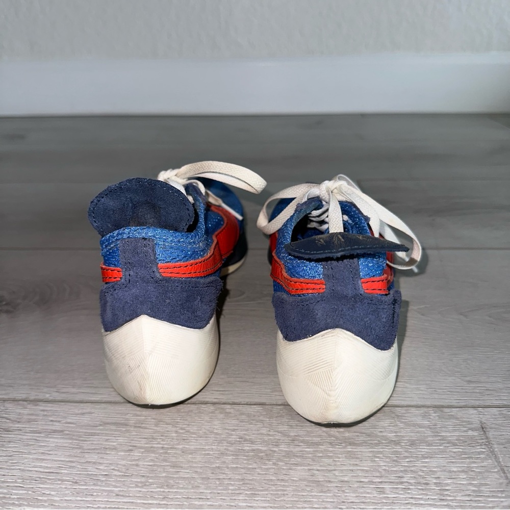 NIKE Moon Racer Mountain Blue Team Orange Midnight Navy in size US 7 - Picture 7 of 15